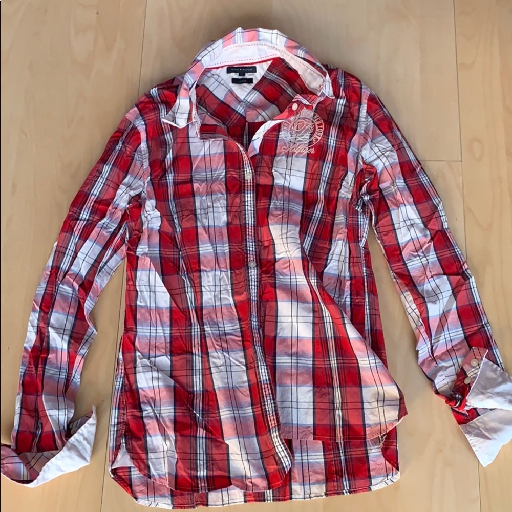 Plaid button up
